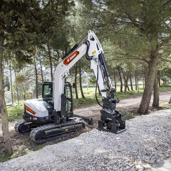 Bobcat E Compact Excavator Versatile Equipment